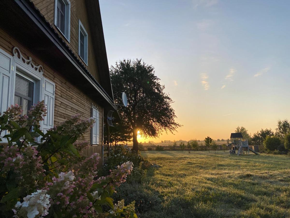 Wakacyjny Dom W Sakach Villa Kleszczele Luaran gambar