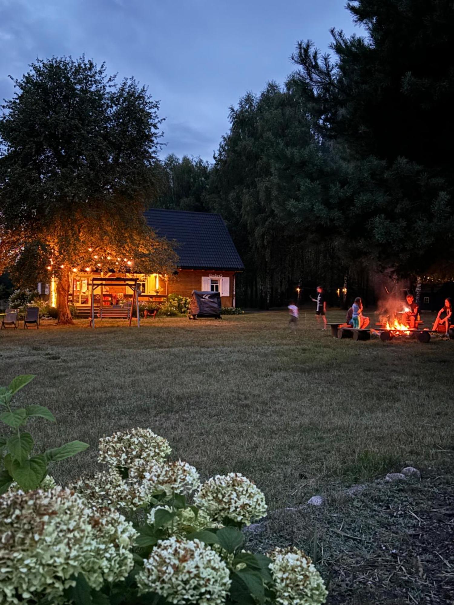 Wakacyjny Dom W Sakach Villa Kleszczele Luaran gambar