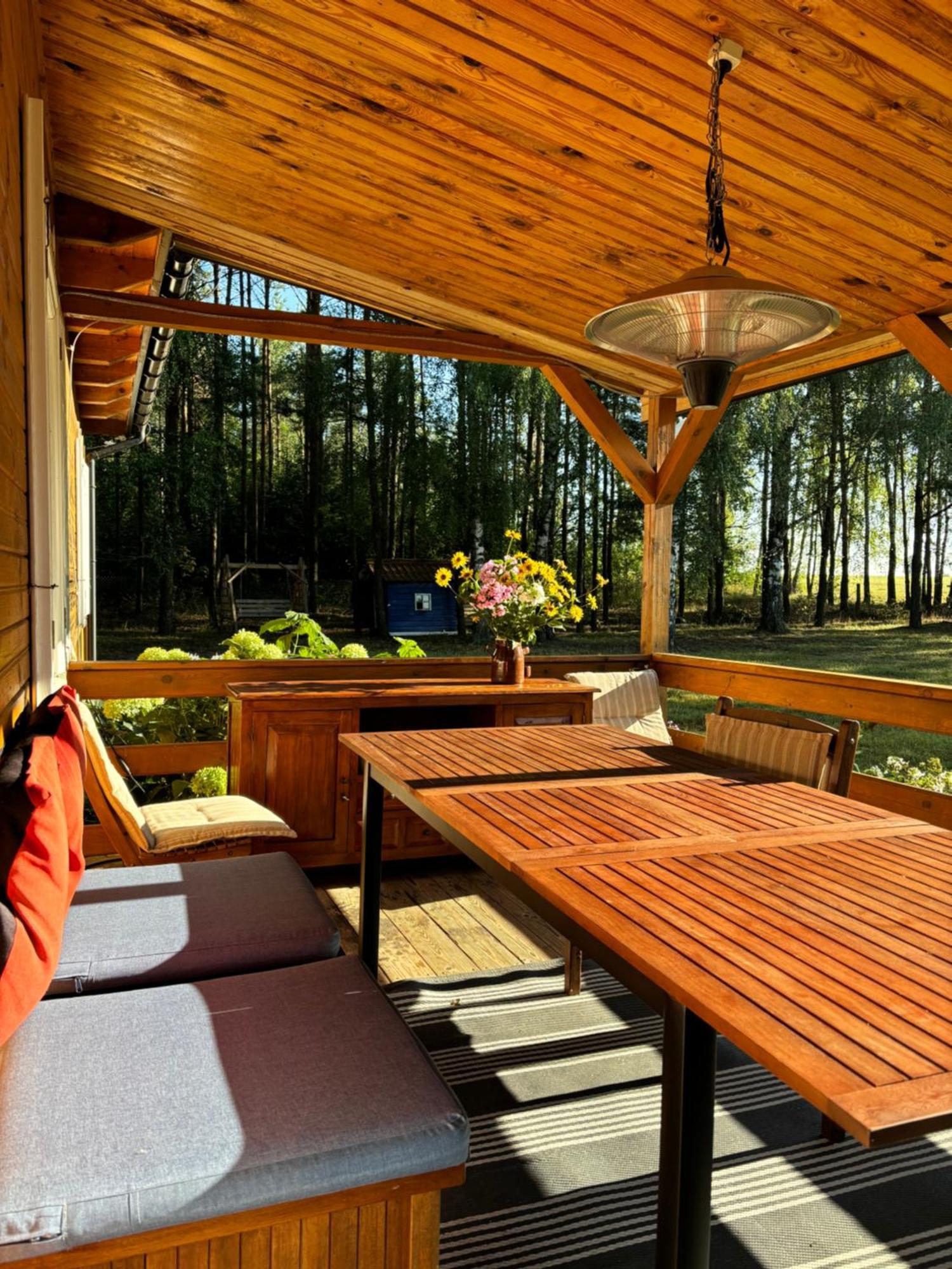 Wakacyjny Dom W Sakach Villa Kleszczele Luaran gambar